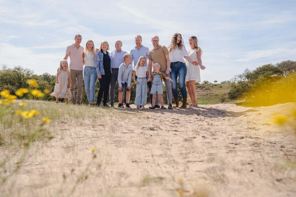 leuke familieshoot in duin